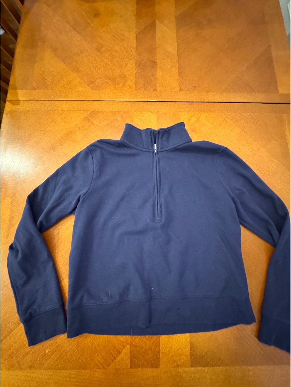 Travis Mathew Navy Blue Half-Zip Pullover Sweatshirt Womens M 2717